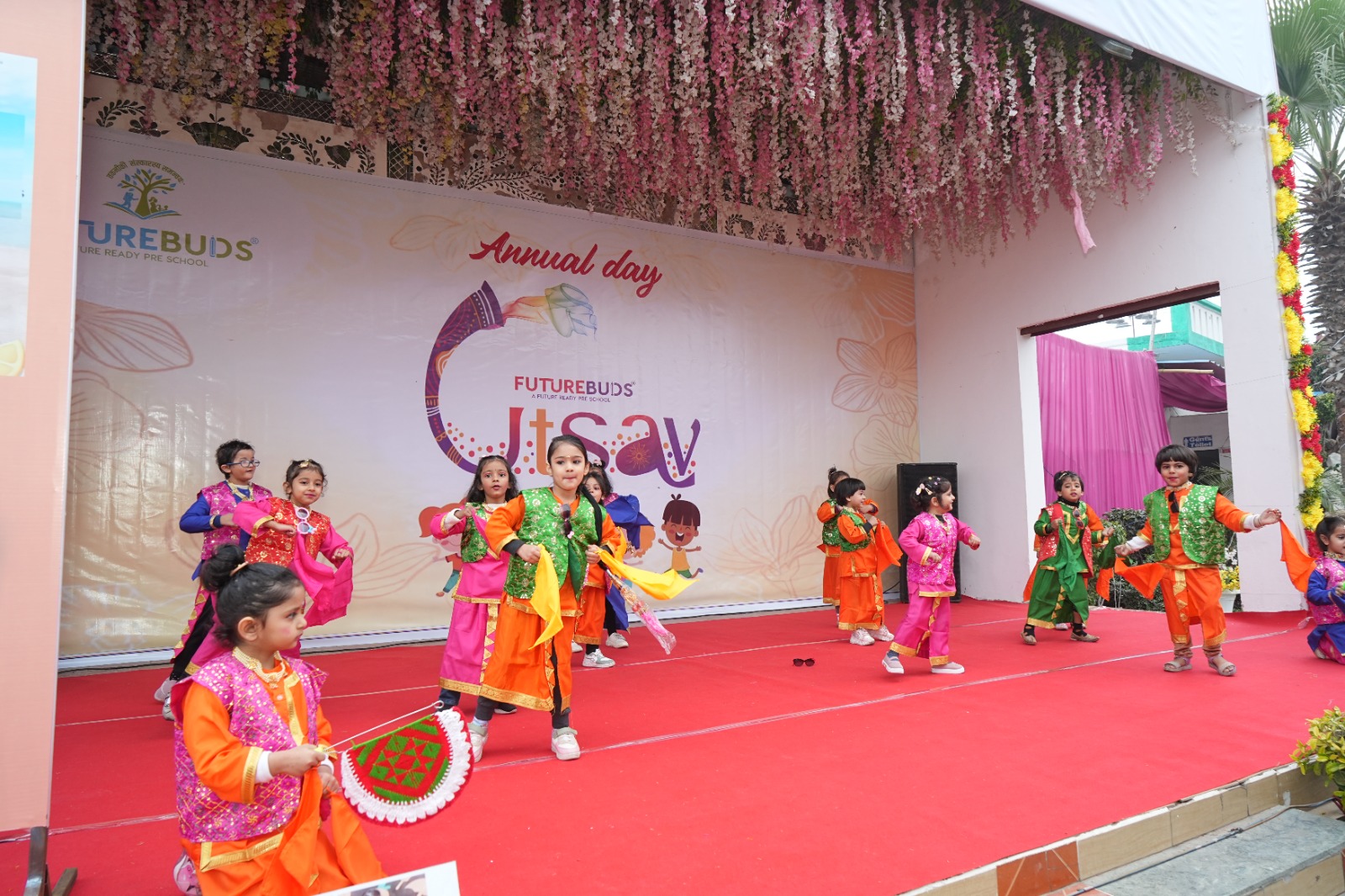 Folk dance performance