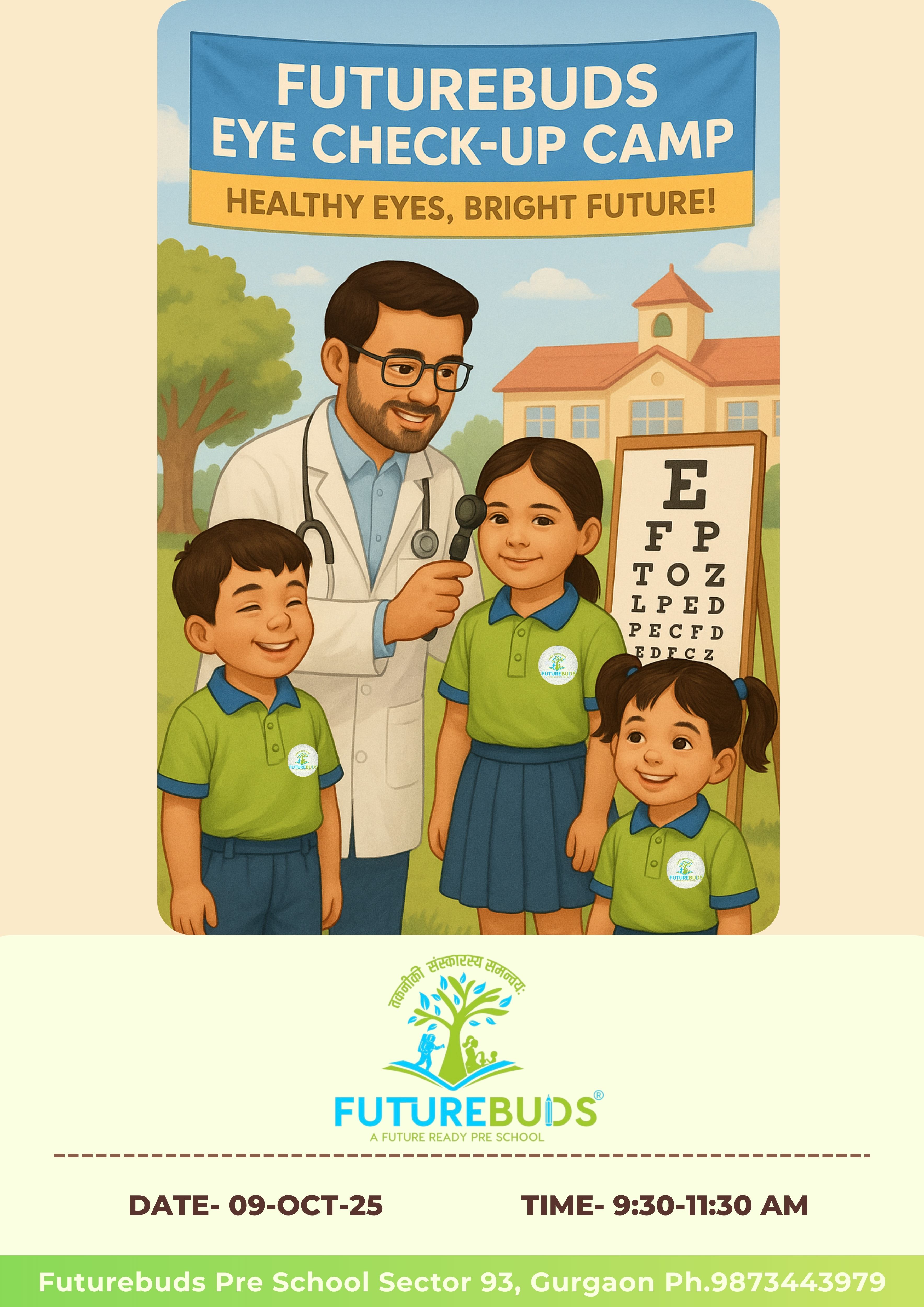 FutureBuds Eye Check-Up Camp